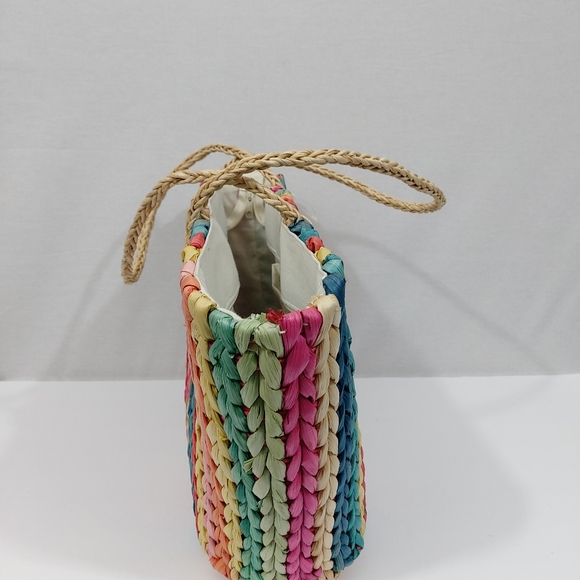 MULTI COLOR BEACH BAG - Picture 2 of 3